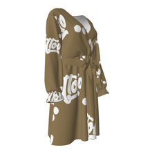 Load image into Gallery viewer, UTO IV Women's V-neck Dress With Waistband (Plus Size)
