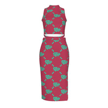 Load image into Gallery viewer, UTO IV Tank Top &amp; Split Skirt Set
