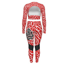 Load image into Gallery viewer, UTO IV Women's Sport Set With Backless Top And Leggings
