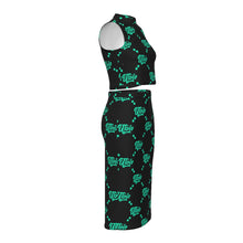 Load image into Gallery viewer, UTO IV Tank Top &amp; Split Skirt Set
