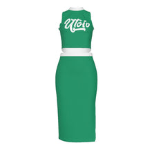 Load image into Gallery viewer, All-Over Print Women's Tank Top &amp; Split High Skirt Set
