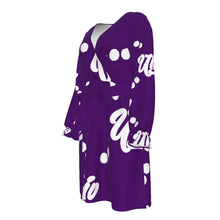 Load image into Gallery viewer, UTO IV Women's V-neck Dress With Waistband (Plus Size)
