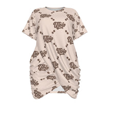 Load image into Gallery viewer, UTO IV Signature Stacked-Hem Dress — Plus Size
