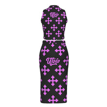 Load image into Gallery viewer, UTO IV Tank Top &amp; Split Skirt Set
