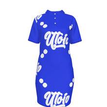 Load image into Gallery viewer, UTO IV Women's Polo Collar Dress
