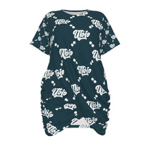 Load image into Gallery viewer, UTO IV Signature Stacked-Hem Dress — Plus Size
