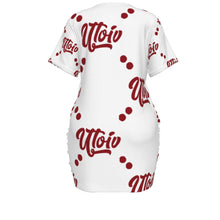 Load image into Gallery viewer, UTO IV Signature Stacked-Hem Dress — Plus Size
