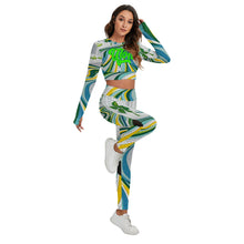 Load image into Gallery viewer, UTO IV Women&#39;s Sport Set With Backless Top And Leggings
