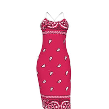 Load image into Gallery viewer, UTO IV Women's Back Cross Cami Dress
