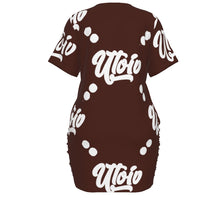 Load image into Gallery viewer, UTO IV Signature Stacked-Hem Dress — Plus Size
