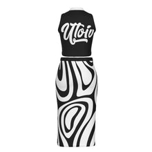 Load image into Gallery viewer, UTO IV Tank Top &amp; Split Skirt Set
