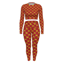Load image into Gallery viewer, UTO IV Women's Sport Set With Backless Top And Leggings
