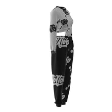 Load image into Gallery viewer, UTO IV "Dalmatian" Women's Crop Sweatshirt Suit
