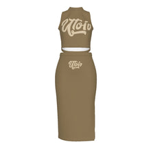 Load image into Gallery viewer, UTO IV Tank Top &amp; Split Skirt Set
