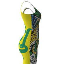 Load image into Gallery viewer, UTO IV Women's Bodycon Dress - Brazil (Canarinho)
