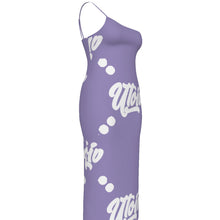 Load image into Gallery viewer, UTO IV Plus Size Oblique-Shoulder Dress

