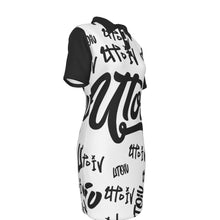Load image into Gallery viewer, UTO IV Women's Polo Collar Dress
