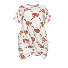 Load image into Gallery viewer, UTO IV Signature Stacked-Hem Dress — Plus Size

