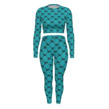 Load image into Gallery viewer, UTO IV Women's Sport Set With Backless Top And Leggings

