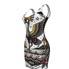 Load image into Gallery viewer, UTO IV Women's Bodycon Dress - Uganda (Pearl of Africa)
