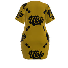 Load image into Gallery viewer, UTO IV Signature Stacked-Hem Dress — Plus Size
