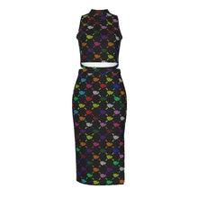 Load image into Gallery viewer, UTO IV Tank Top &amp; Split Skirt Set
