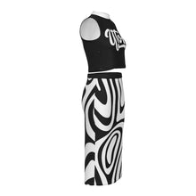Load image into Gallery viewer, UTO IV Tank Top &amp; Split Skirt Set
