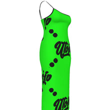 Load image into Gallery viewer, UTO IV Plus Size Oblique-Shoulder Dress
