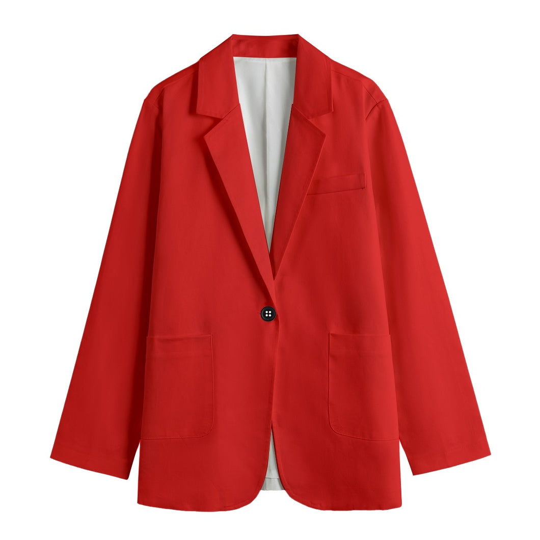 UTO IV Women's Leisure Blazer | 245GSM Cotton