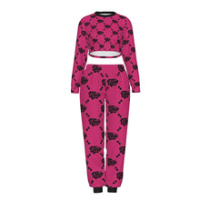 Load image into Gallery viewer, UTO IV Women's Crop Sweatshirt Suit
