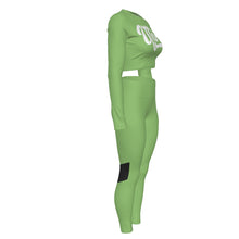 Load image into Gallery viewer, UTO IV Women's Sport Set With Backless Top And Leggings
