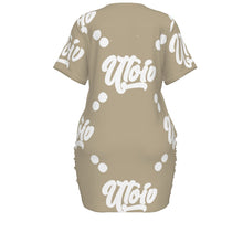 Load image into Gallery viewer, UTO IV Signature Stacked-Hem Dress — Plus Size
