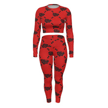 Load image into Gallery viewer, UTO IV Women's Sport Set With Backless Top And Leggings
