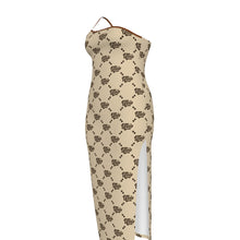 Load image into Gallery viewer, UTO IV Plus Size Oblique-Shoulder Dress
