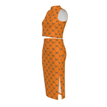 Load image into Gallery viewer, UTO IV Tank Top &amp; Split Skirt Set
