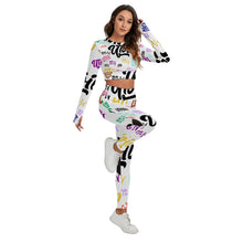 Load image into Gallery viewer, UTO IV Women&#39;s Sport Set With Backless Top And Leggings
