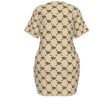 Load image into Gallery viewer, UTO IV Signature Stacked-Hem Dress — Plus Size
