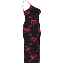 Load image into Gallery viewer, UTO IV Plus Size Oblique-Shoulder Dress
