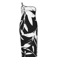 Load image into Gallery viewer, UTO IV Plus Size Oblique-Shoulder Dress
