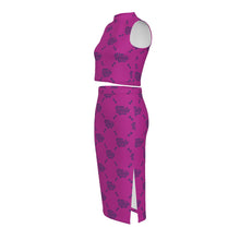 Load image into Gallery viewer, UTO IV Tank Top &amp; Split Skirt Set
