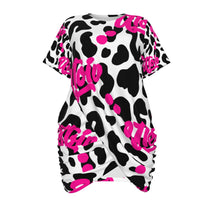 Load image into Gallery viewer, UTO IV Signature Stacked-Hem Dress — Plus Size
