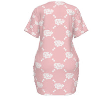 Load image into Gallery viewer, UTO IV Signature Stacked-Hem Dress — Plus Size

