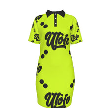 Load image into Gallery viewer, UTO IV Women's Polo Collar Dress
