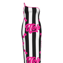 Load image into Gallery viewer, UTO IV Plus Size Oblique-Shoulder Dress
