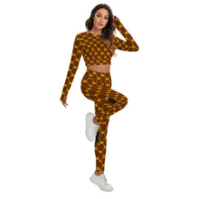 Load image into Gallery viewer, UTO IV Women&#39;s Sport Set With Backless Top And Leggings
