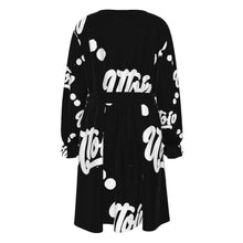 Load image into Gallery viewer, UTO IV Women's V-neck Dress With Waistband (Plus Size)
