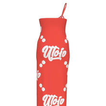Load image into Gallery viewer, UTO IV Plus Size Oblique-Shoulder Dress
