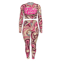 Load image into Gallery viewer, UTO IV Women's Sport Set With Backless Top And Leggings
