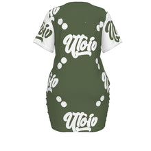 Load image into Gallery viewer, UTO IV Signature Stacked-Hem Dress — Plus Size
