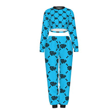 Load image into Gallery viewer, UTO IV Women's Crop Sweatshirt Suit
